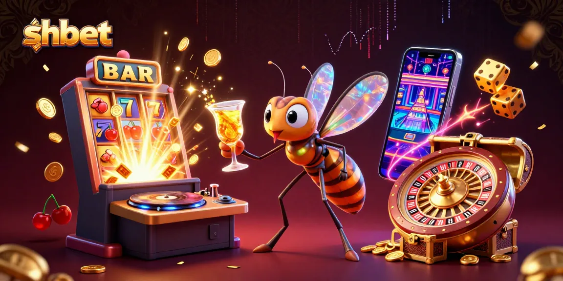 Experience thrilling gaming at shbet with an exciting casino illustration featuring vibrant characters and rich elements.